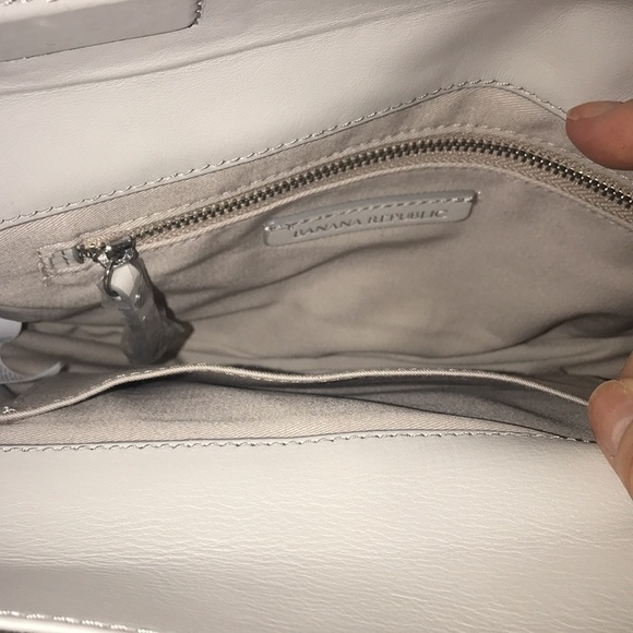 NWT Banana Republic Faux Snakeskin Crossbody Bag - Picture 7 of 10